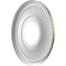 Ekena Millwork Berkshire PVC Medallion (Canopies up to 4 1/2"), 10"OD x 3 1/2"ID x 3/4"P, Metallic Champagne Bronze CMP10BECCB - alternate 3